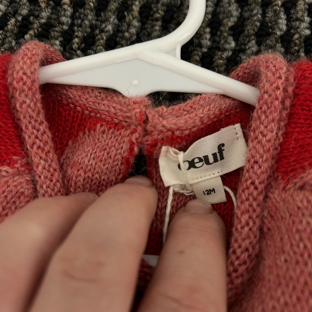 Oeuf Rose Apple Knit Dress - Picture 3 of 4
